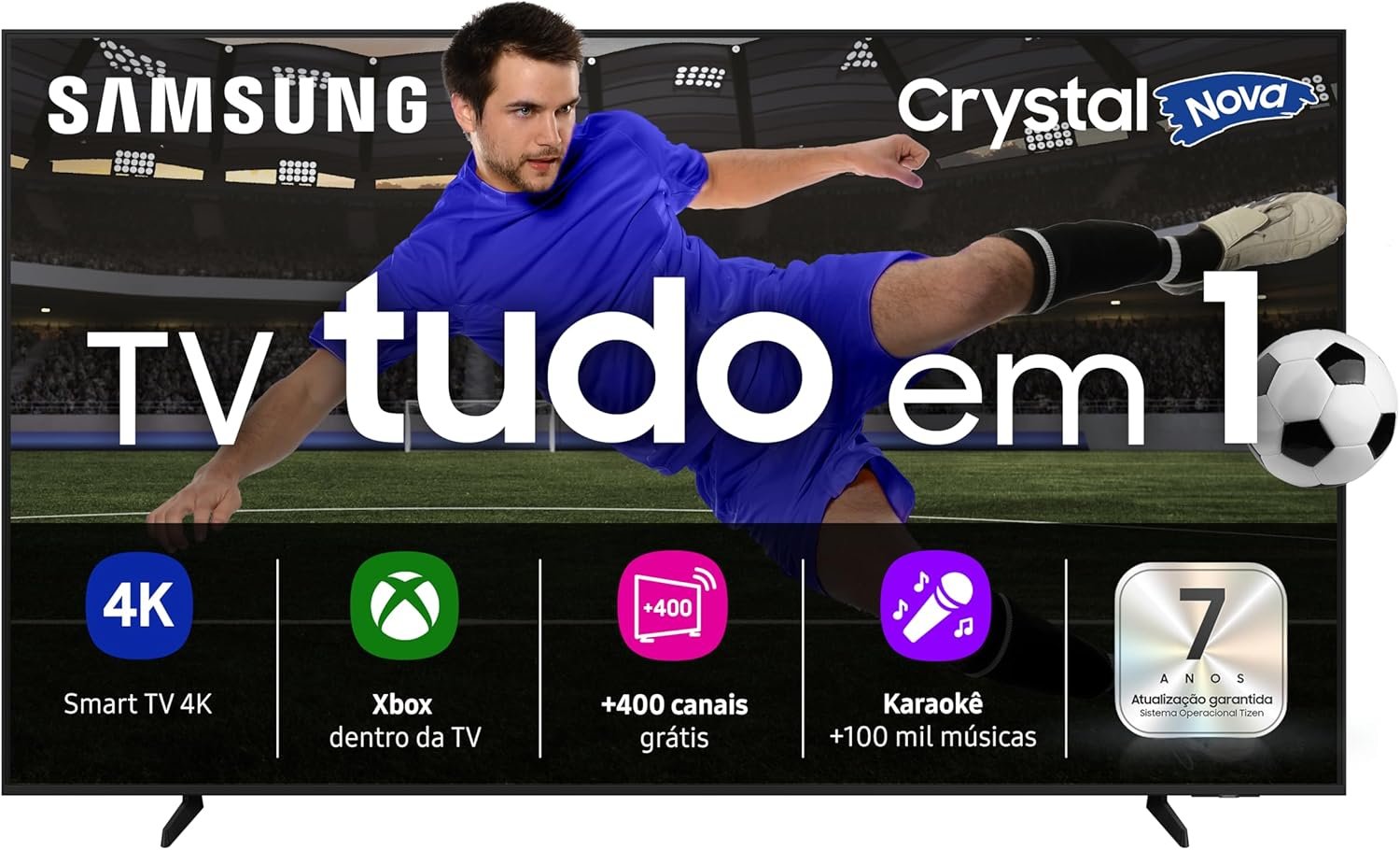 Samsung Smart TV 50 Crystal UHD 4K U8600F 2025